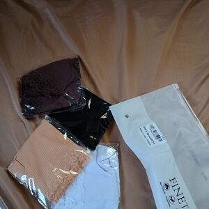 FINETOO Lace Trim Panties